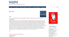 Desktop Screenshot of fasopo.org